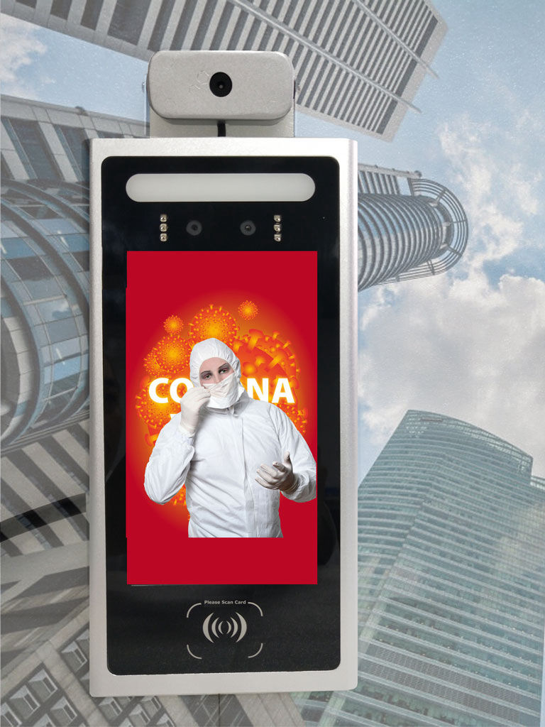 AI Face Recognition & Body Temperature Monitoring System