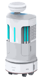 Ultra-dry atomization or ultraviolet disinfection robotic
